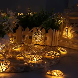 10 м 38 луковиц гладить сердце гирлянды светодиодные фонари украшения Рождество свет строка Свадебные украшения Огни Праздник комнату