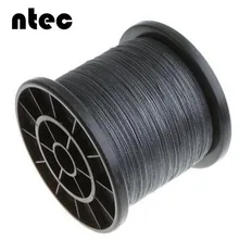 8 нитей рыболовная леска 60LB 0,4 мм PE плетеная многонитевая леска темно-серый цвет