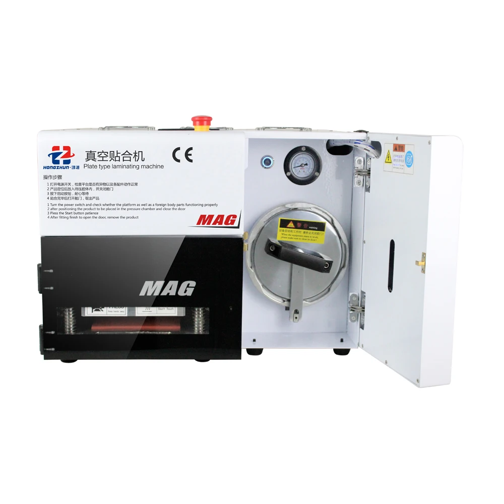  HZ-MAG OCA Vacuum Laminator Machine Phone LCD Screen Repair For iPhone Samsung LCD Touch Screen Rep
