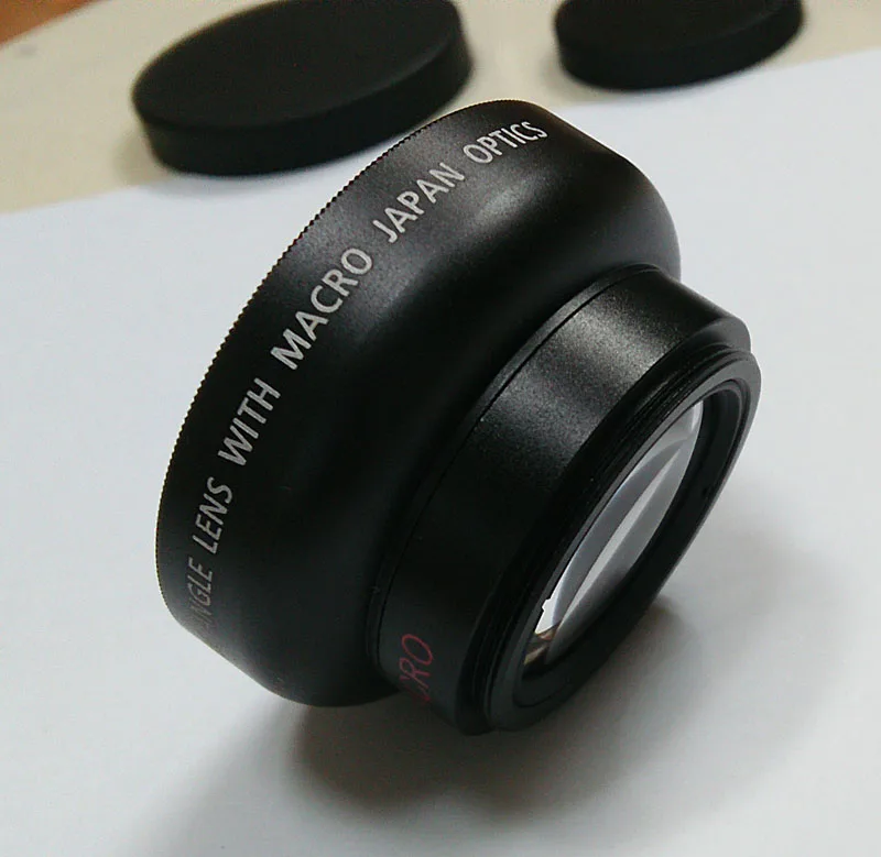 

Black fisheye lens Wide Angle Lens 0.45X for ALL 37mm lens for the Camera + Front & Rear Cap WITH macro FOR nex 5