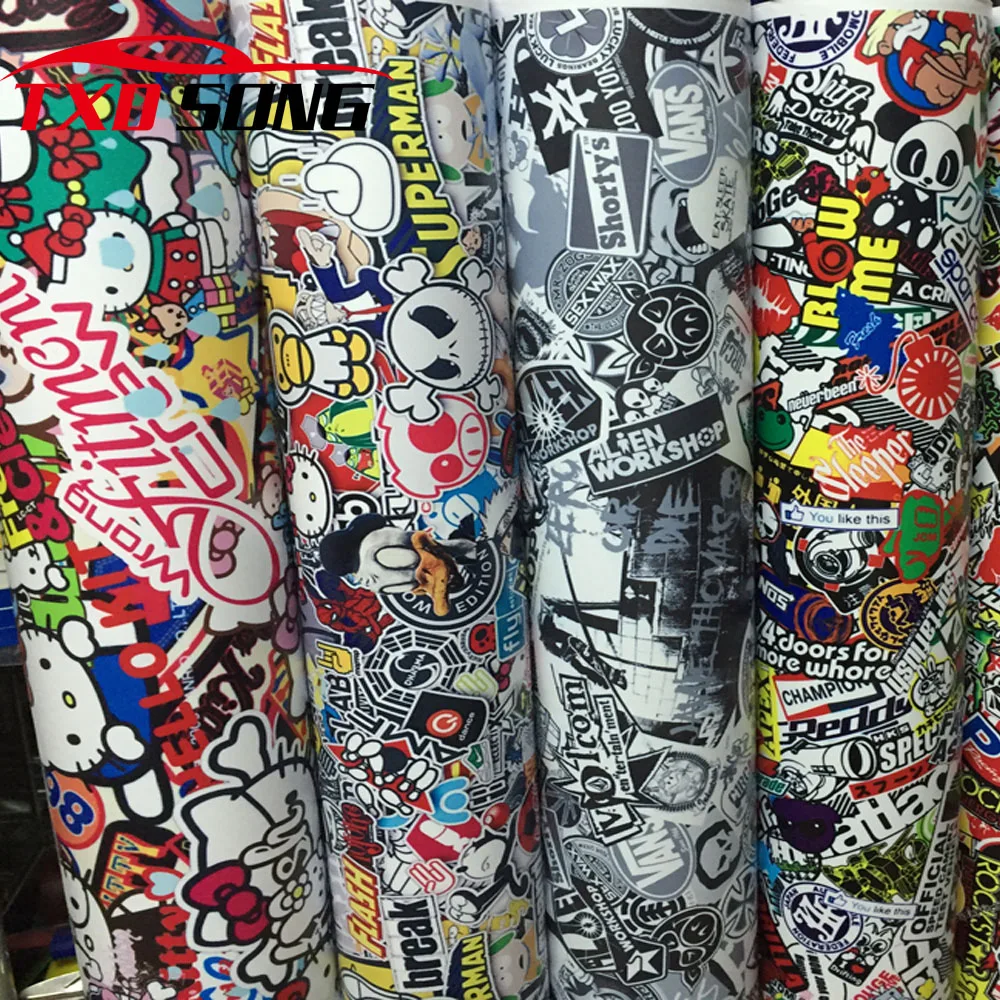 Buy Cool Bomb Vinyl Sticker on Car DIY Graffiti