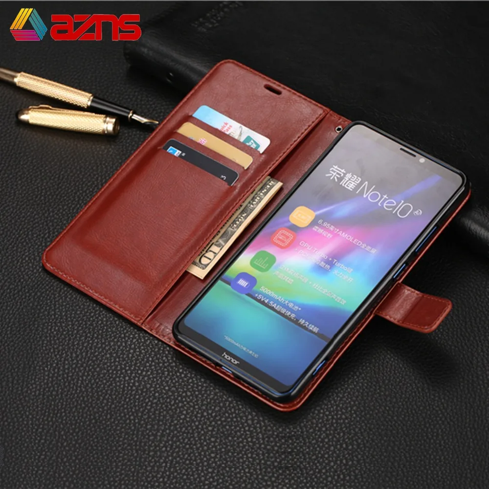 

Leather Cover for Huawei Honor Note10 Flip Wallet Kickstand Card Slot Cases Phone Bag for Honor Note10 PU Capa Coque