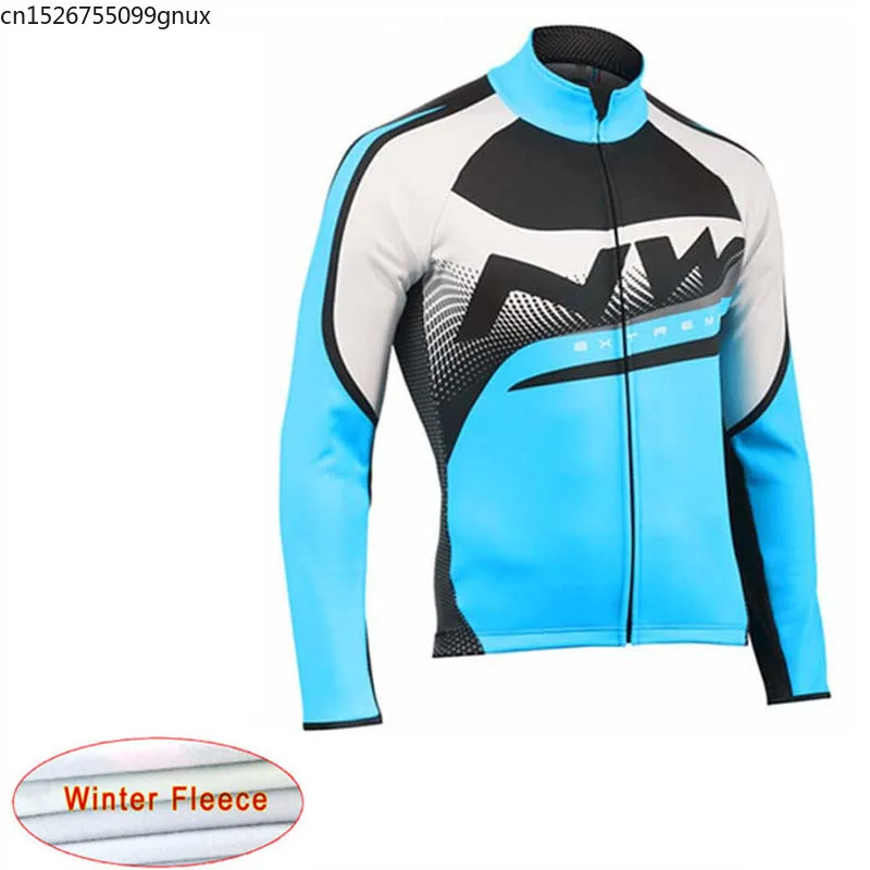 NW новая зимняя теплая флисовая велосипедная футболка с длинными рукавами, сохраняющая тепло, гоночная Мужская одежда для велосепидистов Maillot Ropa Ciclismo Hombre C28