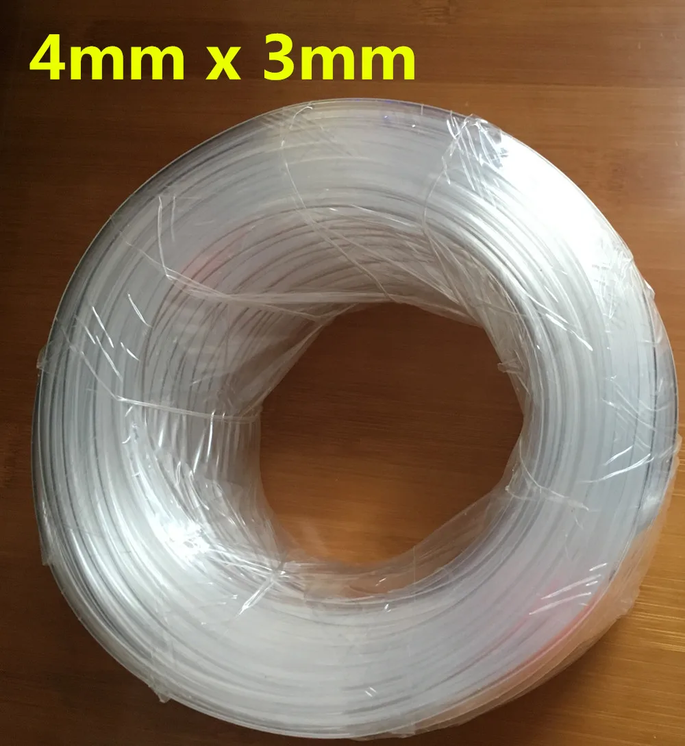 

10 meters/lot roland mimaki mutoh for epson inkjet printer ink damper tube pipe 4mm x 3mm