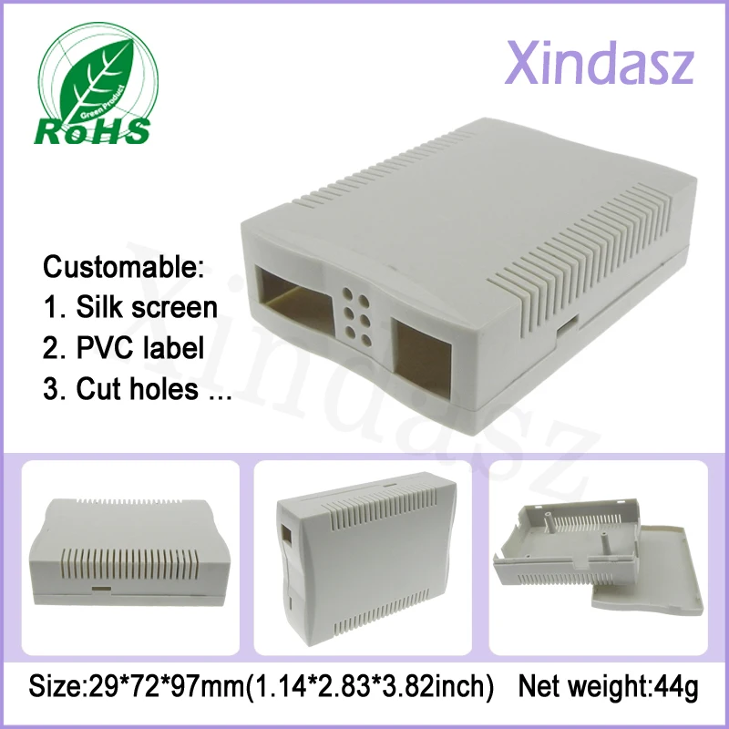 97*72*29mm plastic case electronics home network enclosure plastic abs