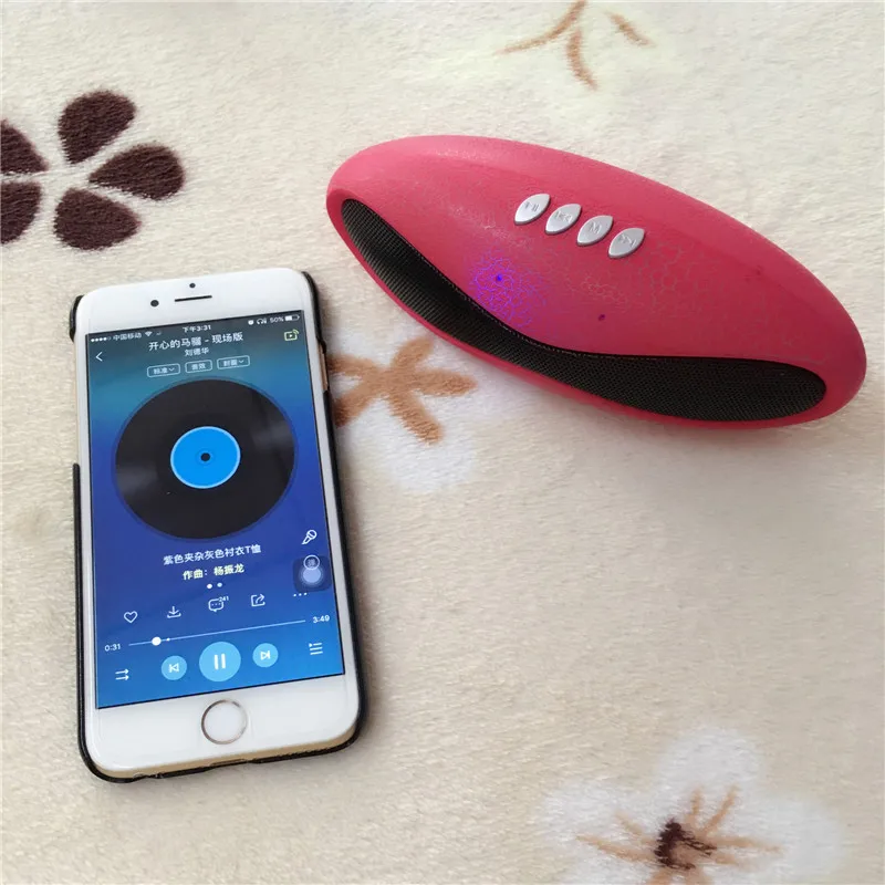Портативная беспроводная Bluetooth Колонка оливковая компьютерная звуковая панель