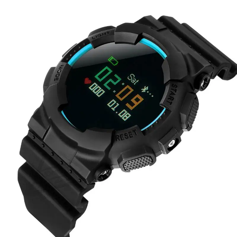 Водонепроницаемые умные спортивные часы с непрерывным сердечным ритмом MX G Shock Baby