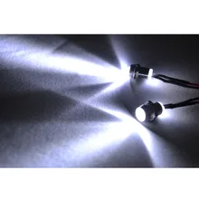1Set Petrol Electric Model Car LED Light 5mm 2LED Light Beads Always on Headlights Head Lamp