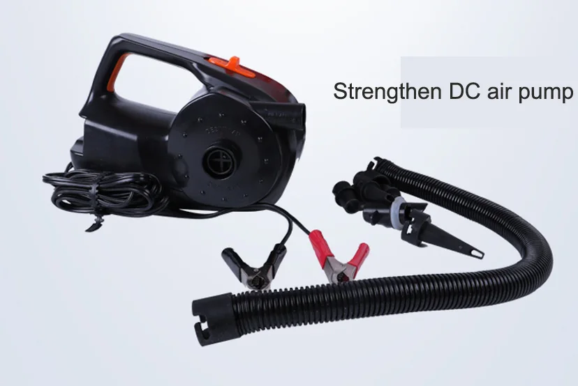 

100W DC reinforced electric charging pump for/rubber boat/inflatable boat