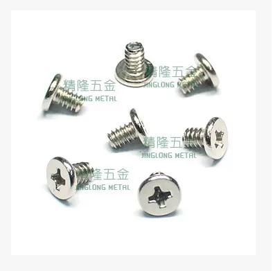 200pcs/lot Laptop screws flat and thin head CM6#-32*5 Computer notebook back cover | Обустройство дома