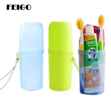 FEIGO 1 шт. модная зубная паста зубная щетка коробки портативный набор кистей футляр для зубной щетки ящик для хранения в путешествии аксессуары для ванной комнаты F778