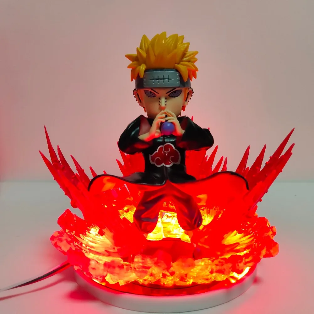 Экшн фигурка из ПВХ аниме Наруто Шипуден обезболивающая Akatsuki Rinnegan Pein Pain Naruto