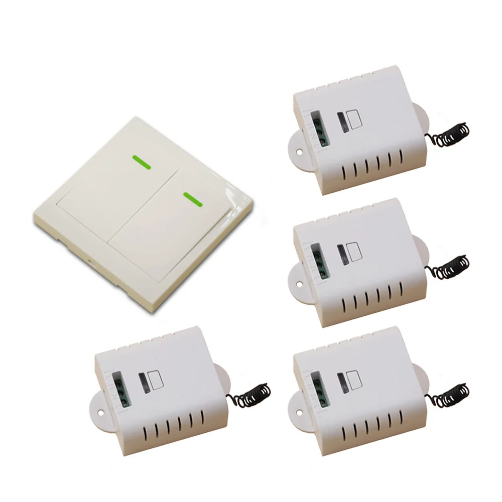 AC85V 110V 120V 220V 250V Remote Control Switch 1CH Relay Wireless Remote Switch Receiver With