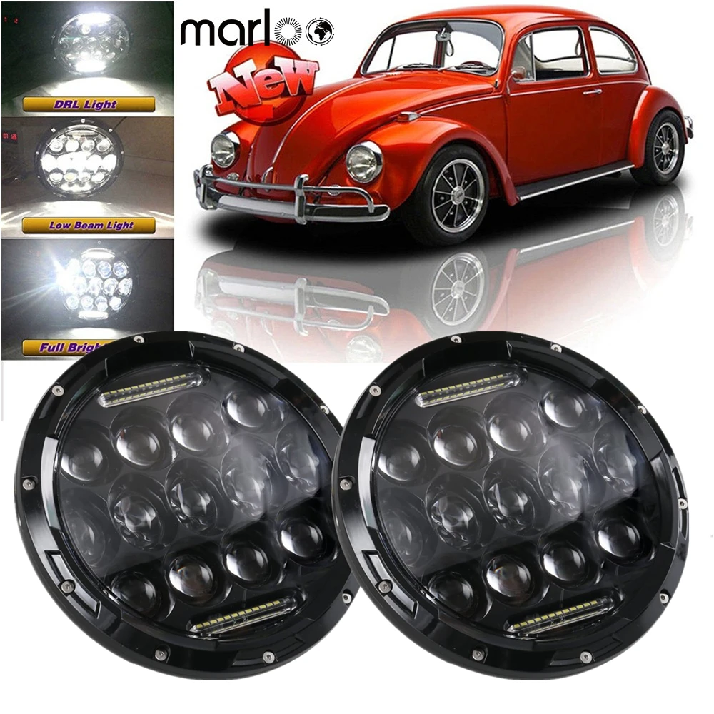 75w Carro Led 7 Polegada Kit De Convers o Farol Redondo Para Jeep 