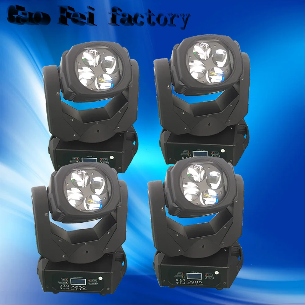 

Super Beam 4x25W LED moving head beam light for Bar effect led stage lighting
