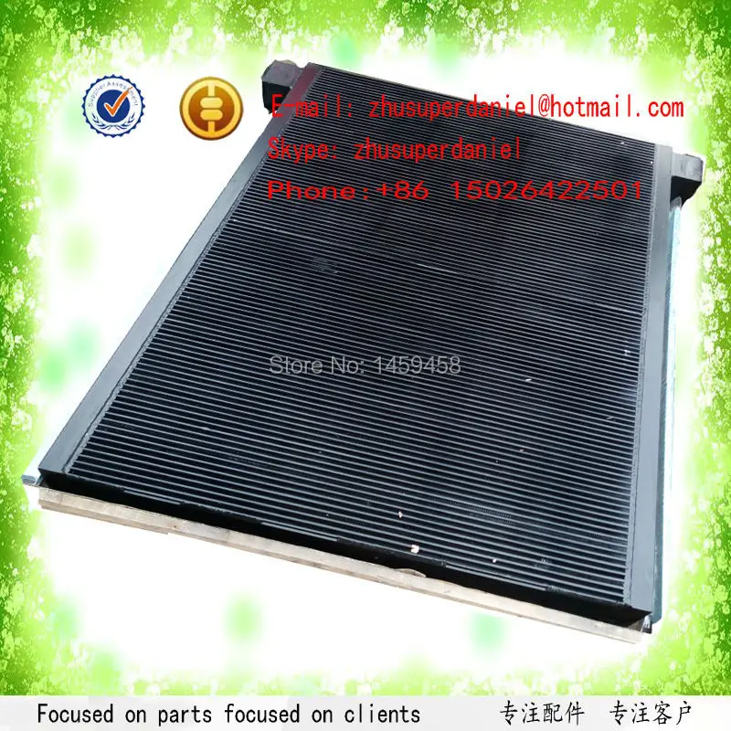 

WJIER screw air compressor oil cooler heat exchanger air cooler aftercooler 1622059401