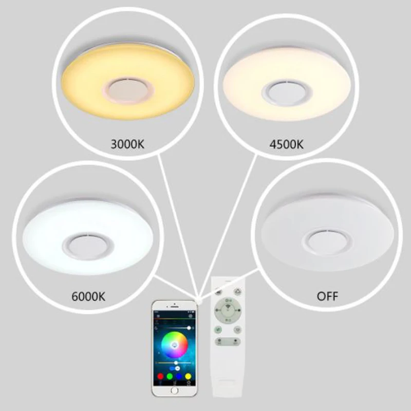 Приложение пульт дистанционного управления Управление RGB Bluetooth Цвет сменный