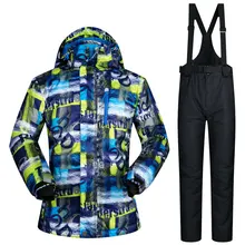 MUTUSNOW мужской лыжный костюм сноуборд куртка брюки ветроустойчивый Влагоустойчивый термический зимний костюм брюки верхняя спортивная одежда для мужчин