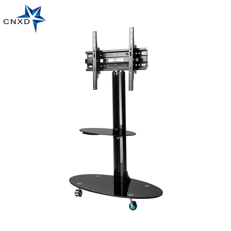 التلفزيون الوقوف قوس التلفزيون المحمول عربات مع تعديل الرف و شاشة مسطحة جبل يناسب 32 \