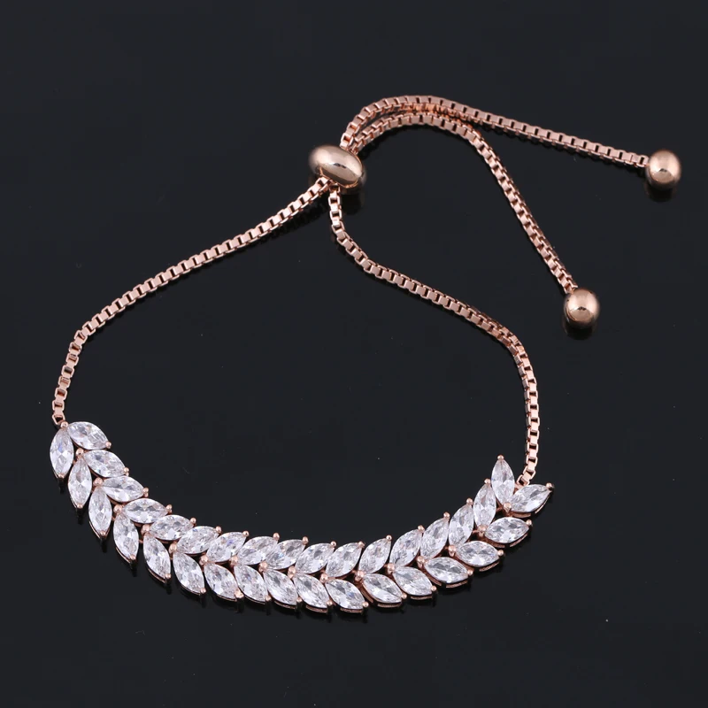 Регулируемый браслет baiduqiandu с фианитами и теннисные браслеты из фианита|bracelets for