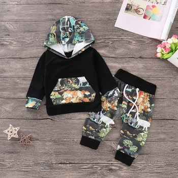 

Children Tracksuit Kids Clothing Sets Baby Boys Sports Suits Hoodies Sweatshirts+Pants Boy Clothes A1