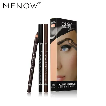 

MENOW 12 Pieces/set Sexy Eyebrow Enhancer Pencil Waterproof Long Lasting Eyes Makeup Beauty Cosmetic Lover Gift Drop Shipping
