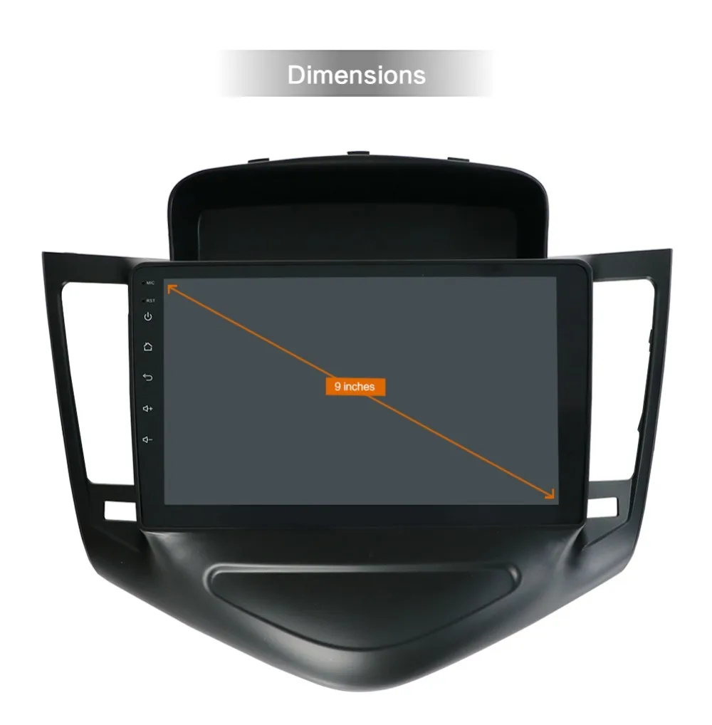 Flash Deal Bosion For Chevrolet Cruze 2009-2014 Android 9.0 Autoradio Car Multimedia Player GPS Navigation Head Unit with wifi BT RDS USB 1