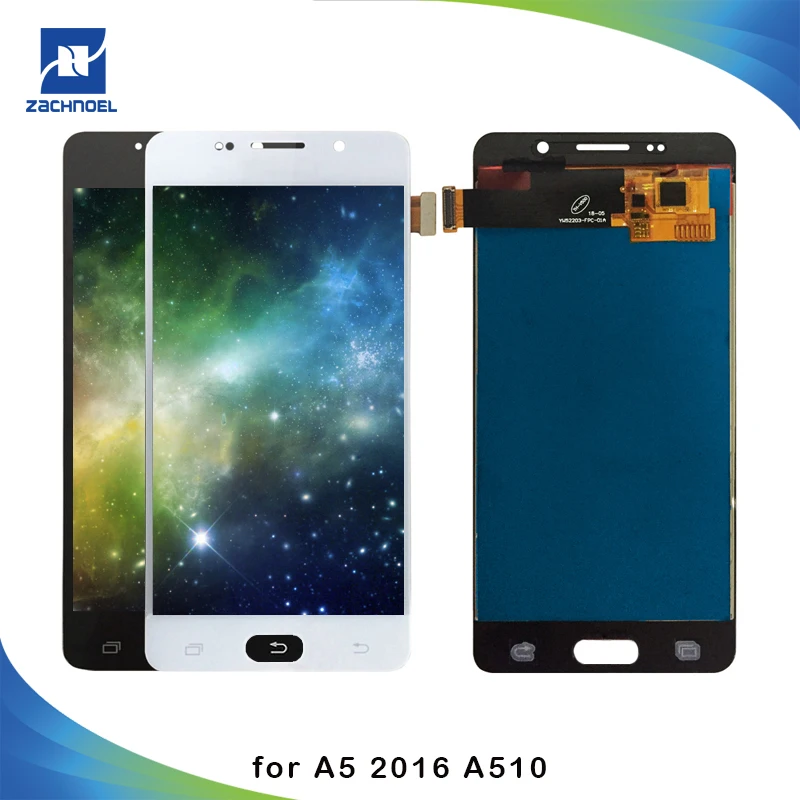 

A510F LCD For SAMSUNG A5 2016 lcd A510 A510M SM-A510F Display Digitizer For SAMSUNG A5 2016 Touch Screen A5 2016 A510F LCD