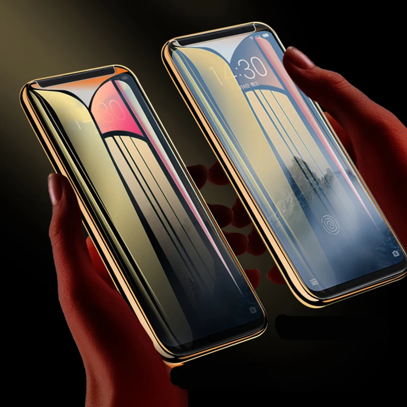 Микроданные для Meizu 16 16S 16X 9H анти шпионское закаленное стекло антибликовое