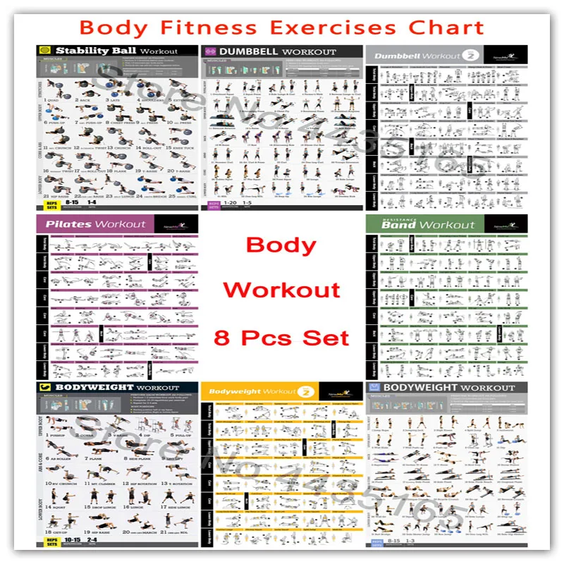 Bodyweight Workout Chart