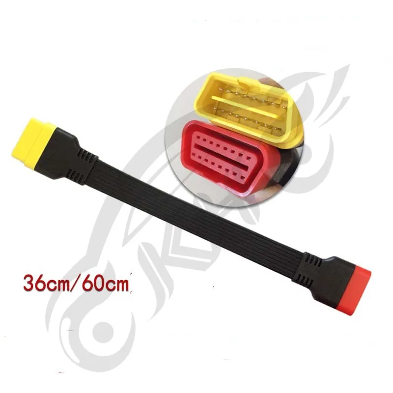 

for Launch OBD II extension cable X431 V/V+/PRO/PRO3/Easydiag 3.0/Mdiag/Golo Main OBD2 Extended Connector 16Pin male to Female