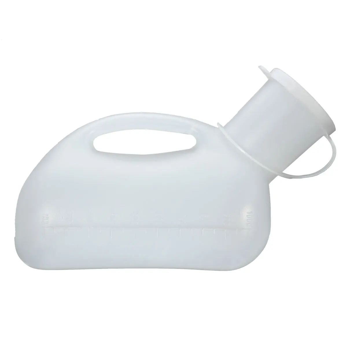 الأبيض 1000 ml الذكور الرجال مبولة المعونة زجاجات مقاومة انسكاب المحمولة البلاستيك تبول زجاجة التخييم عاجل المرحاض أدوات في الهواء الطلق