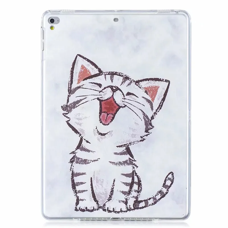 Для iPad Air 2 1 чехол Кот Щенок бабочка мягкий TPU для планшета 9 7 2017/2018 5 го/6 го