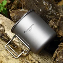 EDC Equipment Portable Camping Picnic Water Cup 500ml Water Cup Tea 100% Titanium Mug Outdoor Ultralight Camping Picnic Cookware EDC Equipment Portable Camping Picnic Water Cup 500ml Water Cup Tea 100% Titanium Mug Outdoor Ultralight Camping Picnic Cookware