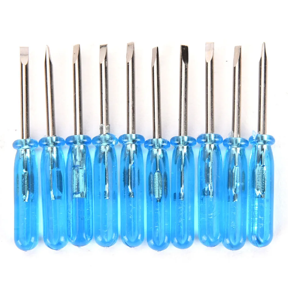 10 Pcs/lot Portable Screw Driver Repair Tools Hand Tool Sets 2mm Phillips Slotted Screwdrivers | Инструменты
