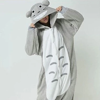 Pijamas gorditos Totoro de lana Polar gris, ropa de dormir de dibujos  animados, disfraz de Animal para Halloween|halloween costume|costumes  halloween costumescartoon costume - AliExpress