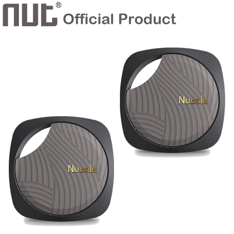 Умный ключ-Искатель NUT 2 3 Mini, Nutale Focus F9, Itag Bluetooth трекер, анти-потеря, напоминание, искатель для домашних животных, кошелек, искатель для телефона, 2 шт - Цвет: 2pcs black