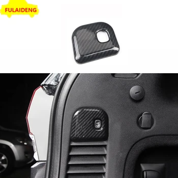 

1pcs For Jeep Grand Cherokee 2014-2018 ABS Carbon fiber Rear Trunk switch Button Cover Trim Car Styling Accessories