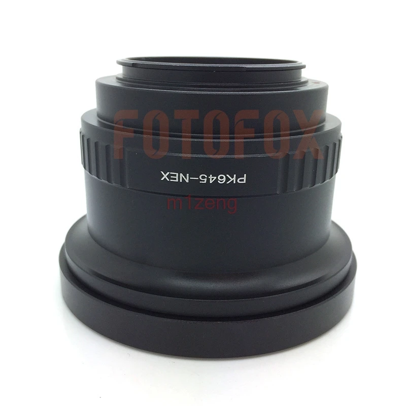 Pk645 Pentax 645 Крепление объектива к E крепление переходное кольцо для sony a5100 a6000 a6300 a6500 NEX3/5N/7/6/5R/5 T a7 a9 a7r a7s a7r3 камера