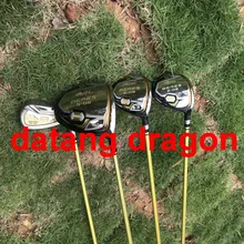 Datang дракона полный комплект Хонма Гольф-клубы 3 звезды Гольф Драйвер+ Фарватер Вудс+ утюги/Паттер; Гольф Сумка