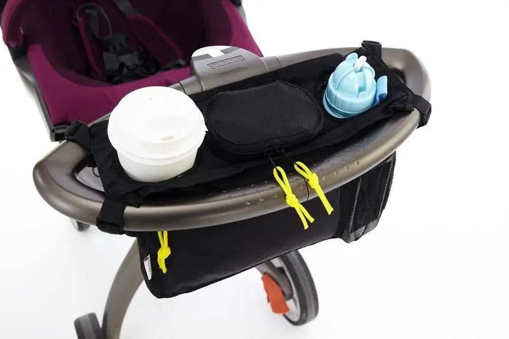 Сумка для детской коляски, сумки для подгузников для младенцев, переносная сумка-Органайзер для хранения бутылочек - Цвет: A