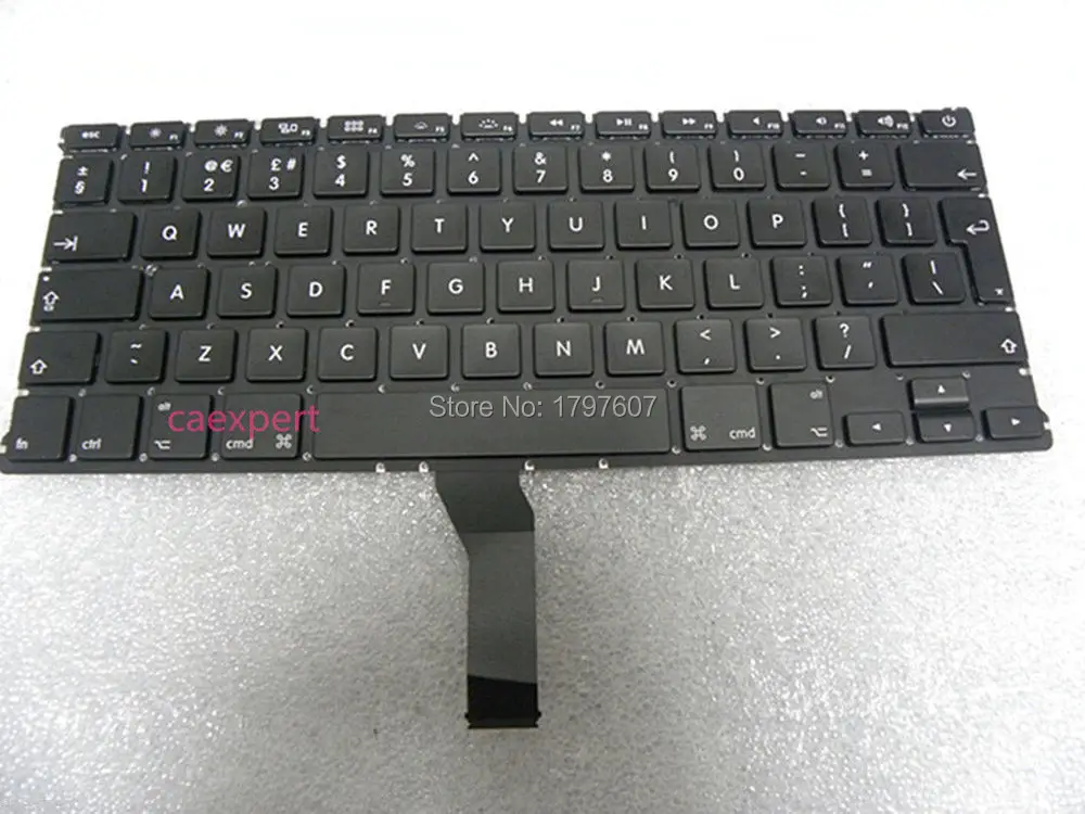 100% новое состояние для Macbook Air A1369 2011 A1466 2012 2013 MD760 MD761 MD231 MD232 клавиатура с винтами