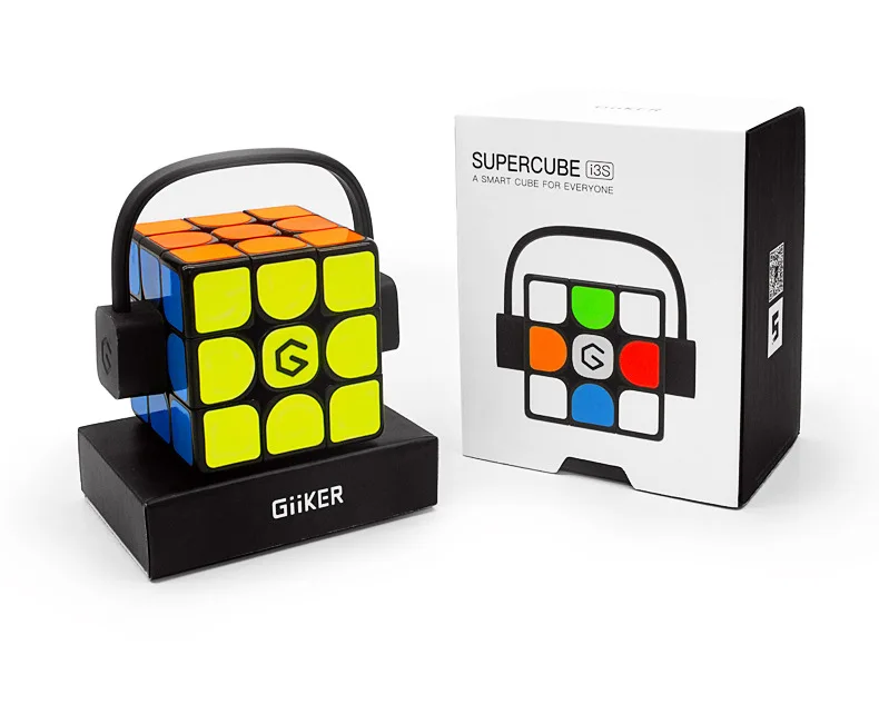 

GiiKER i3s 5.65CM AI Intelligent Super Cube Smart Magic Magnetic Bluetooth APP Sync Puzzle Toys [Update Version ]