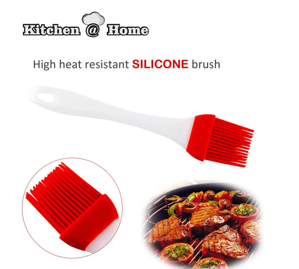 BBQ Silicone Basting Brushes For Baking,Barbecue,Bakeware Pastry Oil