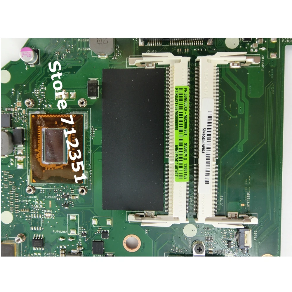 S550CM K56CM i7 Процессор GT635M 2 Гб Материнская плата Asus S56C S56CM S550C K56CB K56C ноутбука 100%