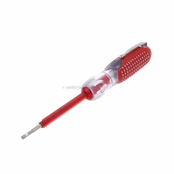 

100-500V Voltage Indicator Cross & Slotted Screwdriver Electric Test Pen Durable Insulation Electrician Home Tool A02 19