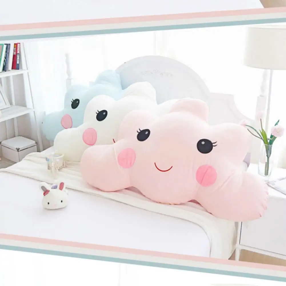 

New Cute Cloud Shaped Pillow Cushion Stuffed Plush Toy Bedding Home Decoration Gift Drop Shipping