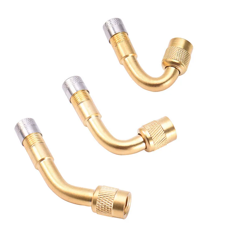 45/90/135 Degree Angle Brass Air Tyre Valve Schrader Valve Stem with