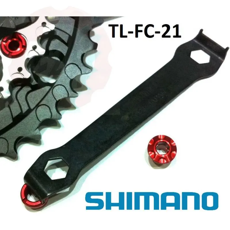Shimano TL-FC21 Bicycle Crankset Dustcap Dust Cap Pin Chainring Nut Tool 