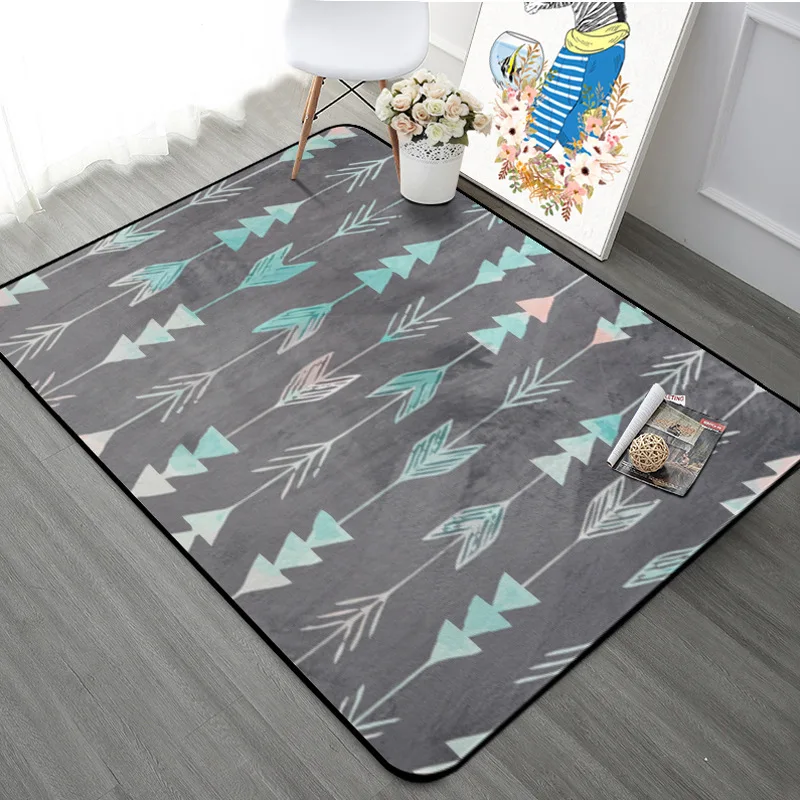 

Extra Large Size 190*240CM and 190*280CM European-style Rug and Carpet for Home Living Room Arrows Super Soft Area Rug Floor Mat